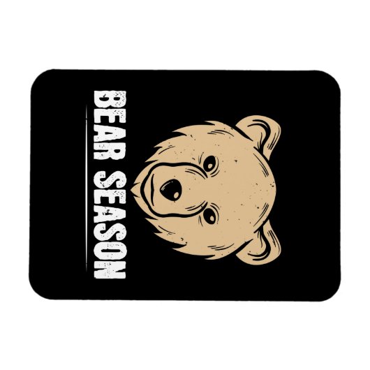 Bären - Bärensaison Magnet (Horizontal)