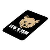 Bären - Bärensaison Magnet (Linke Seite)