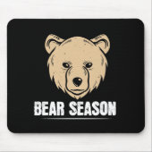 Bären - Bärensaison Mousepad (Vorne)