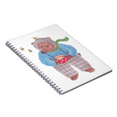 Bären, Bienen und Cappuccino Notizblock (Rechte Seite)