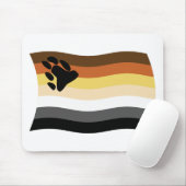 Bären-Bruderschaft-Flagge-Mauspad Mousepad (Mit Mouse)