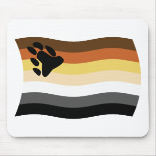 Bären-Bruderschaft-Flagge-Mauspad Mousepad