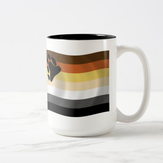 Bären-Bruderschaft-Flagge Tasse (Rechts)