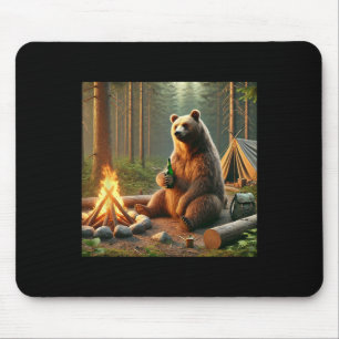 Bären Camping  Mousepad