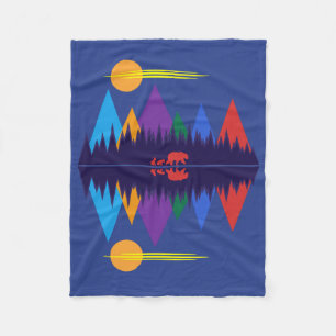 Bären & Cubs Fleecedecke