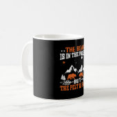 Bären - Der Bär ist im Wald Kaffeetasse (Vorderseite Links)