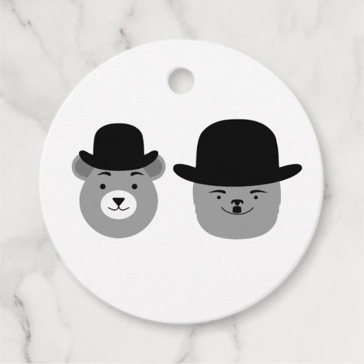 Bären der Wüste Geschenkanhänger (Vorderseite)