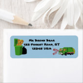 Bären, die einen LKW fahren (Insitu)