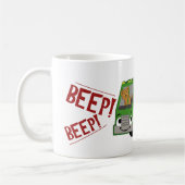 Bären, die einen LKW fahren Kaffeetasse (Links)