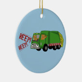 Bären, die einen LKW fahren Keramik Ornament (Rechts)