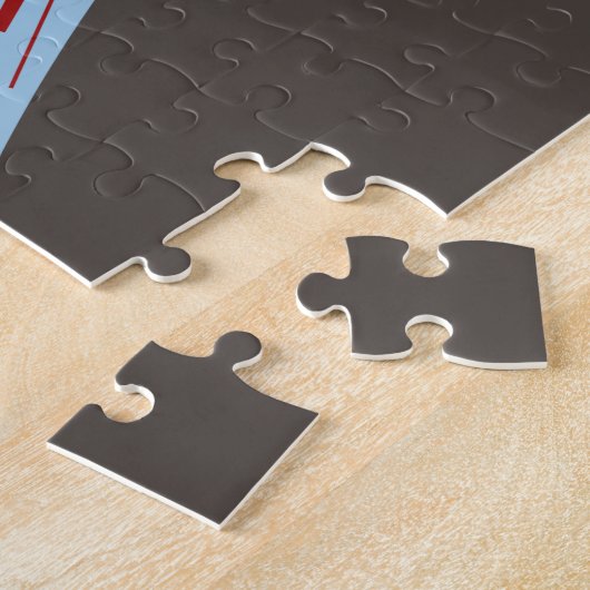 Bären, die einen LKW fahren Puzzle (Seite)