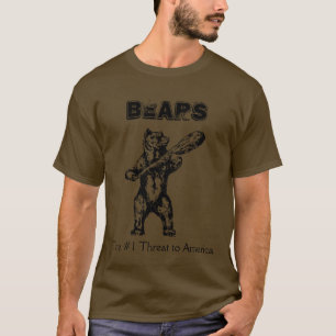 Bären, Drohung #1 nach Amerika T-Shirt