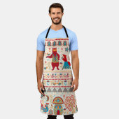 Bären, Fuchs, Hähnchen und Huhn mit Huhn, Feen ode Schürze (Getragen)