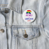BÄREN FÜR OBAMA 2012 BUTTON (Beispiel)