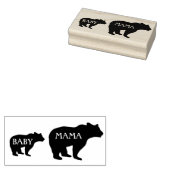 Bären Gummistempel (Stempel)