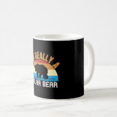 Bären - Ich bin wirklich ein Eisbär Kaffeetasse (VorderseiteRechts)
