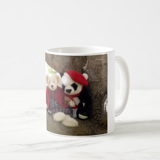 Bären im Baum Kaffeetasse (VorderseiteRechts)