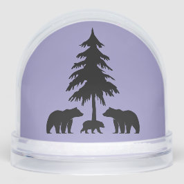 Bären im Wald Schneekugeln