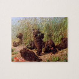 Bären im Watermelon Patch (von W.H. Beard) Puzzle