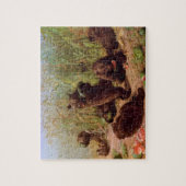 Bären im Watermelon Patch (von W.H. Beard) Puzzle (Vertikal)