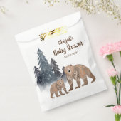Bären im Winter Forest Scandi Neutral Baby Dusche Geschenktütchen (Versiegelt)