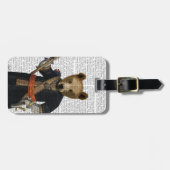 Bären in Blue Robes 2 Gepäckanhänger (Vorderseite horizontal)