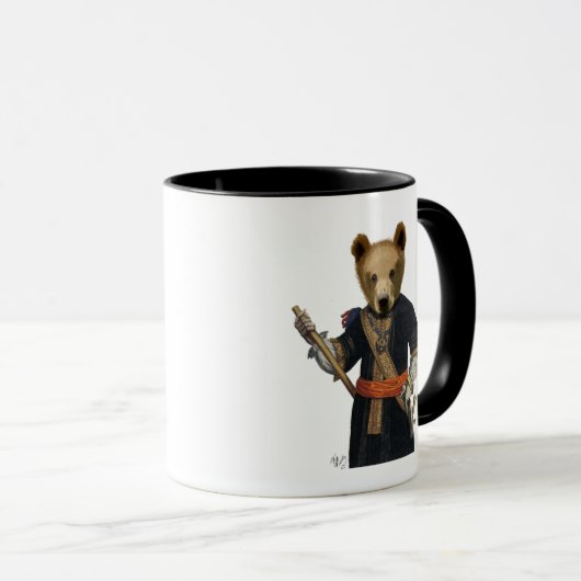 Bären in Blue Robes 2 Tasse (VorderseiteRechts)