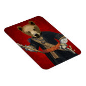 Bären in Blue Robes 3 Magnet (Rechte Seite)