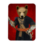 Bären in Blue Robes 3 Magnet (Vertikal)