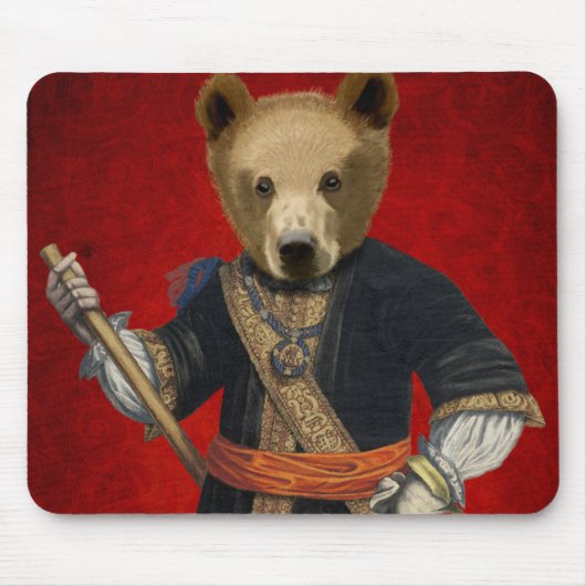 Bären in Blue Robes 3 Mousepad (Vorne)