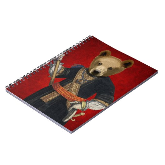 Bären in Blue Robes 3 Notizblock (Linke Seite)