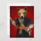 Bären in Blue Robes 3 Postkarte (Vorne/Hinten)