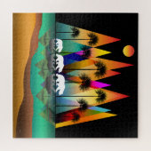 Bären in den Wäldern der modernen Berge Puzzle (Horizontal)