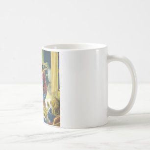 Bären in einem Weihnachtsfestzug im Tierland Kaffeetasse