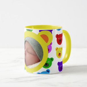 Bären in Gelb Tasse