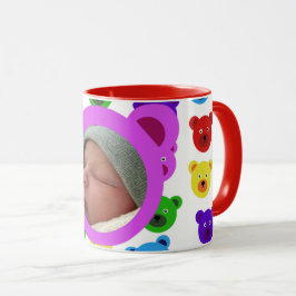 Bären in Violet Tasse