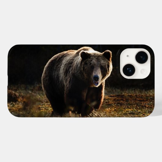 Bären iPhone 14 Hülle (Rückseite (Horizontal))