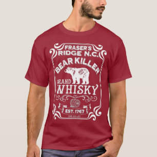 Bären Killer Marke Whisky - Frasers Ridge Geschenk T-Shirt