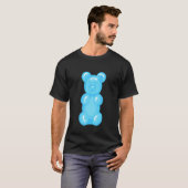 Bären Kinder Hellblau Gummibärchen T-Shirt (Vorne ganz)