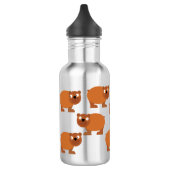 Bären Kinder Wasserflasche mit Name (Links)