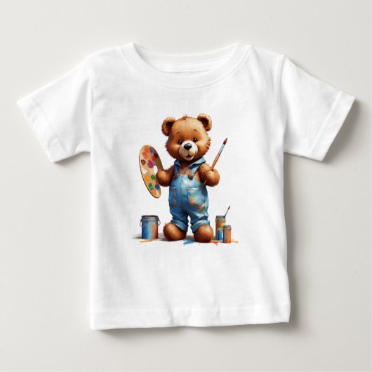 Bären-Kollektion für kleine Abenteurer! Baby T-shirt (Vorderseite)