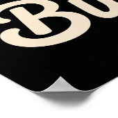 Bären kümmern sich nicht, aber ich tue es poster (Ecke)