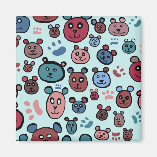 Bären Magnet (Vorne)