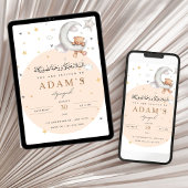 Bären, Mond und Sterne Aqeeqah Einladung