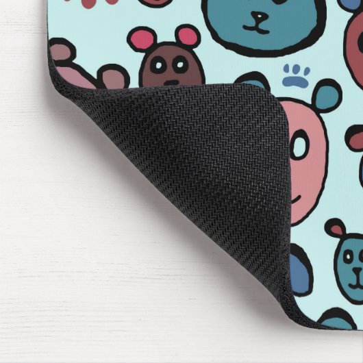 Bären Mousepad (Ecke)