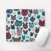 Bären Mousepad (Mit Mouse)