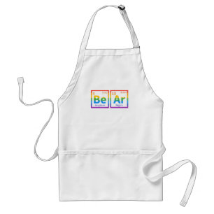 Bären Periodischer Gay Bear LGBT Pride Rainbow for Schürze
