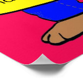 Bären/Personalisieren/Vera Trembach Poster (Ecke)