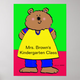 Bären/Personalisieren/Vera Trembach Poster