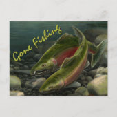 Bären Postcard Custom Lmon Fisch Postkarten (Vorderseite)